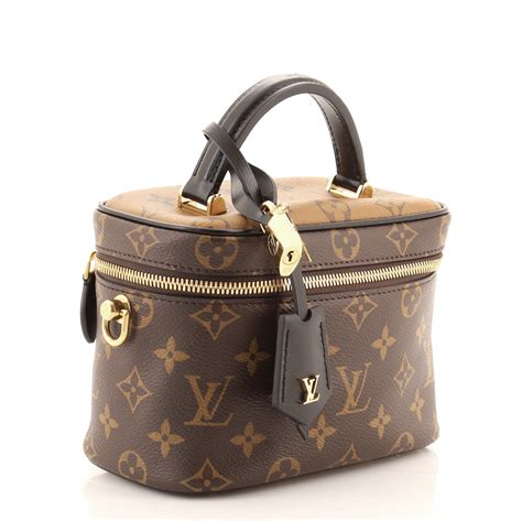 louis vuitton nil monogram canvas|Borsa Vanity PM Monogram Reverse Canvas .